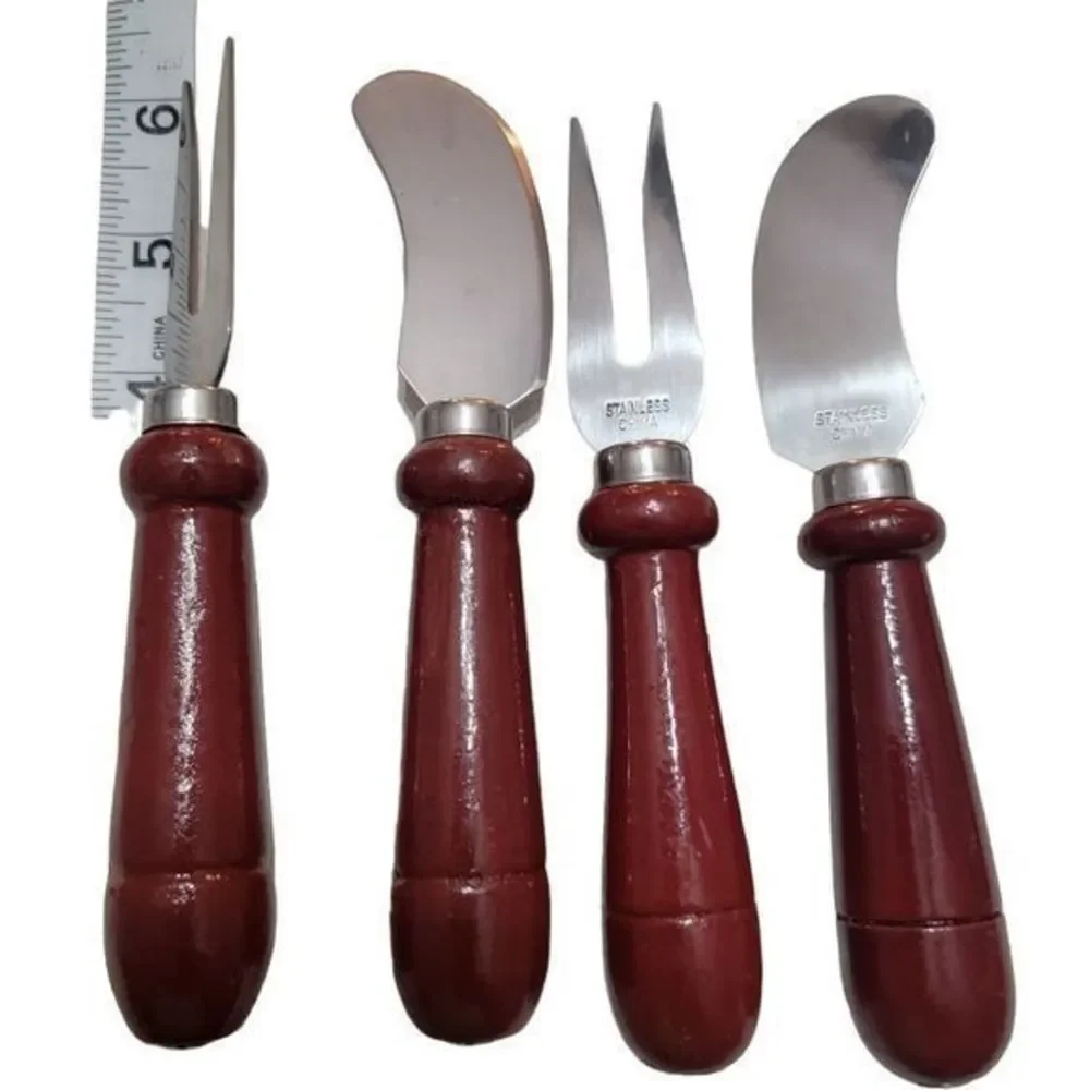 Vintage Stainless Steel kitchen tools Charcuterie Butter Board‎ cheese knife